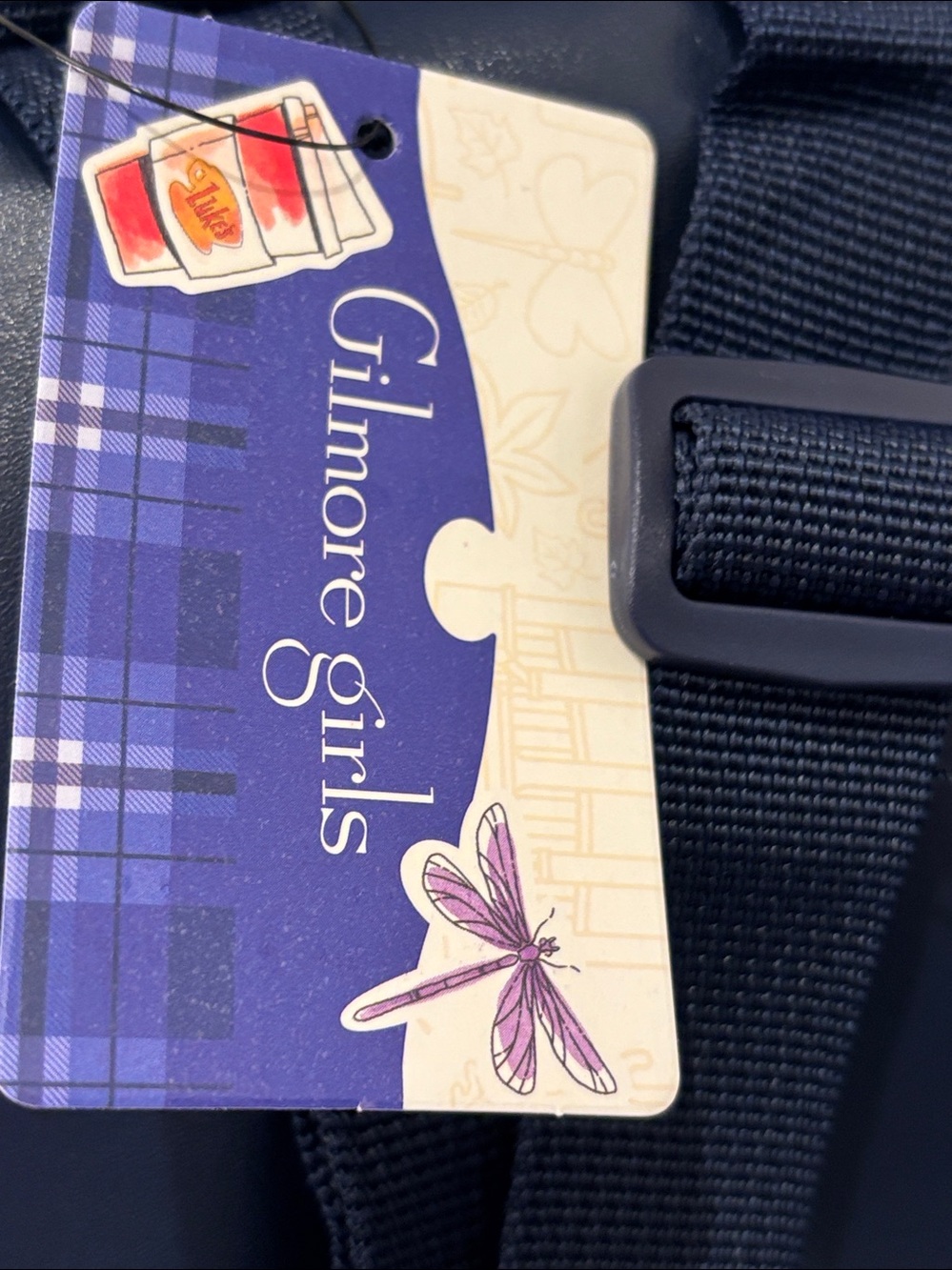 NWT Bioworld Gilmore Girls Stars Hollow Library Checker Mini Backpack - Picture 8 of 10